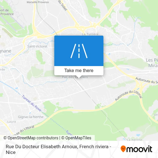Rue Du Docteur Elisabeth Arnoux map