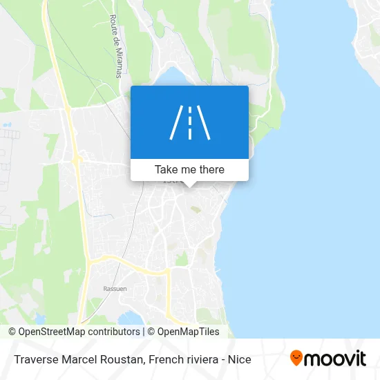 Traverse Marcel Roustan map