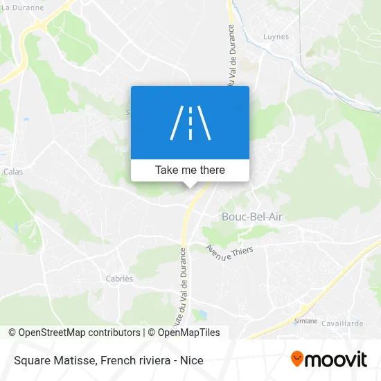 Square Matisse map