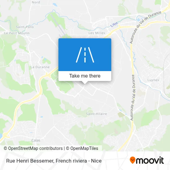 Rue Henri Bessemer map