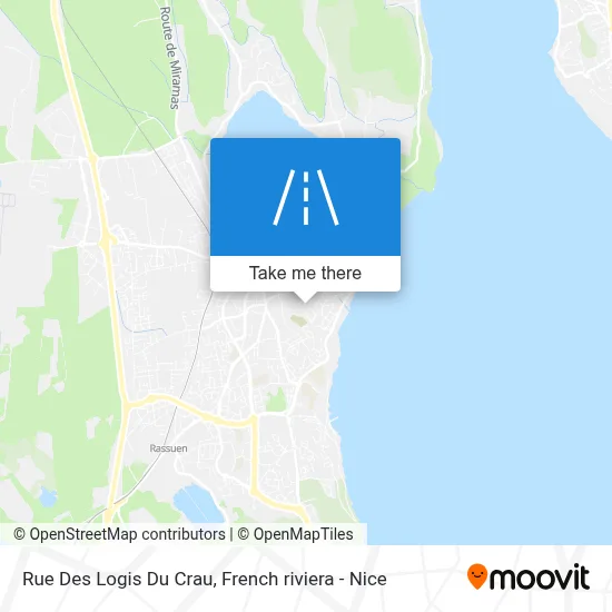 Rue Des Logis Du Crau map