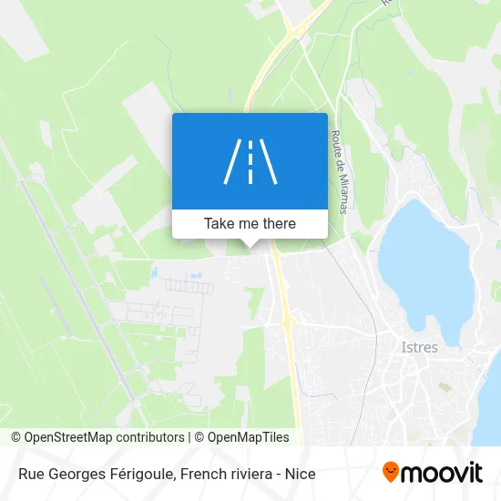 Rue Georges Férigoule map
