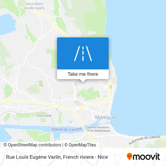 Rue Louis Eugène Varlin map