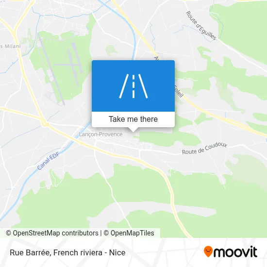 Rue Barrée map