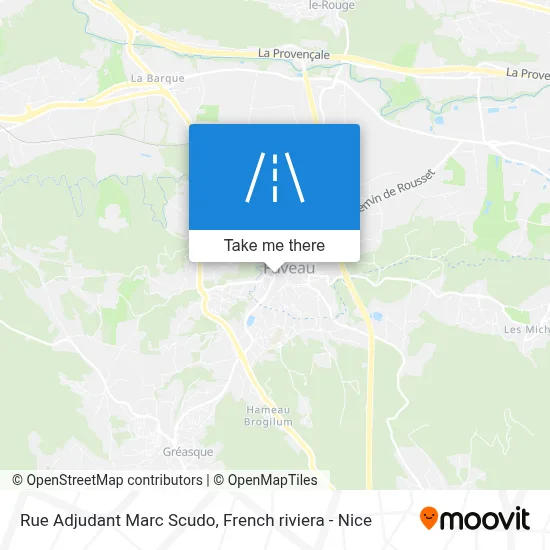 Rue Adjudant Marc Scudo map