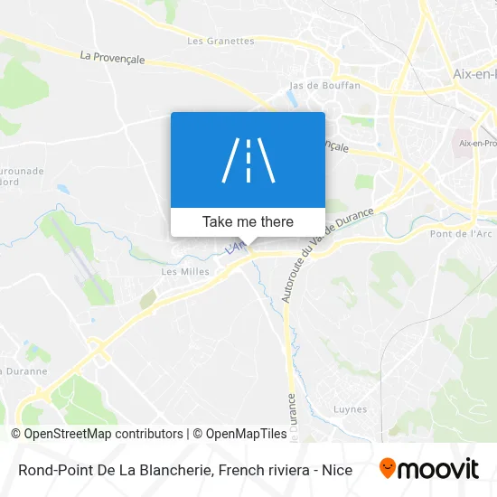Rond-Point De La Blancherie map