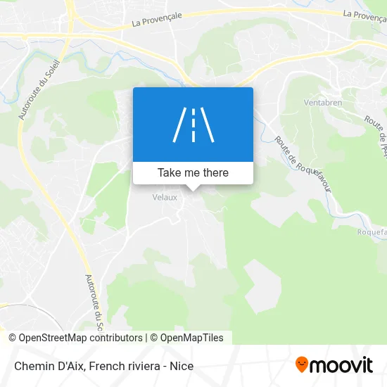 Chemin D'Aix map