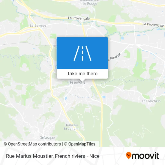 Rue Marius Moustier map
