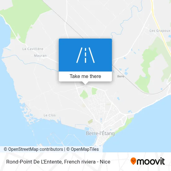 Rond-Point De L'Entente map