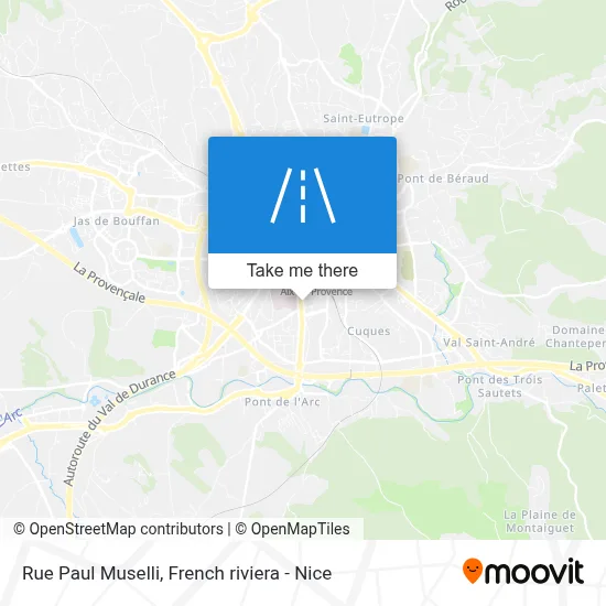 Rue Paul Muselli map