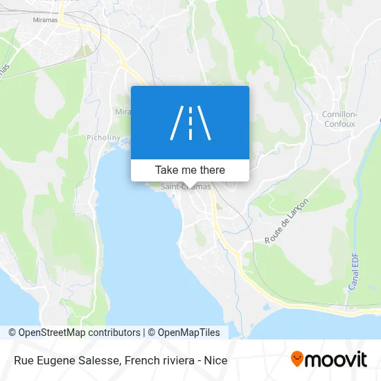 Mapa Rue Eugene Salesse