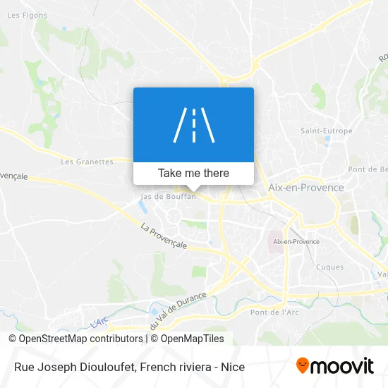 Rue Joseph Diouloufet map