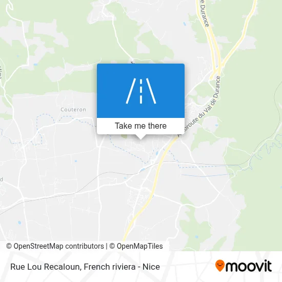 Mapa Rue Lou Recaloun