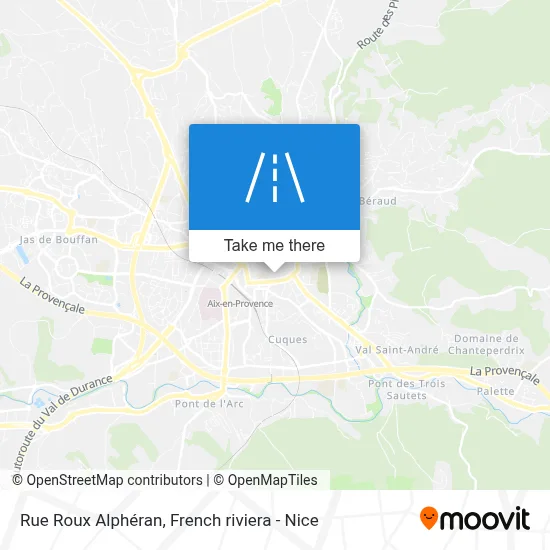 Rue Roux Alphéran map