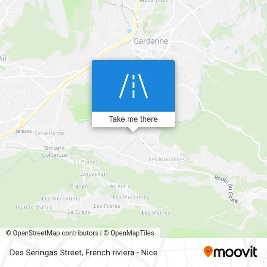 Rue Des Seringas map