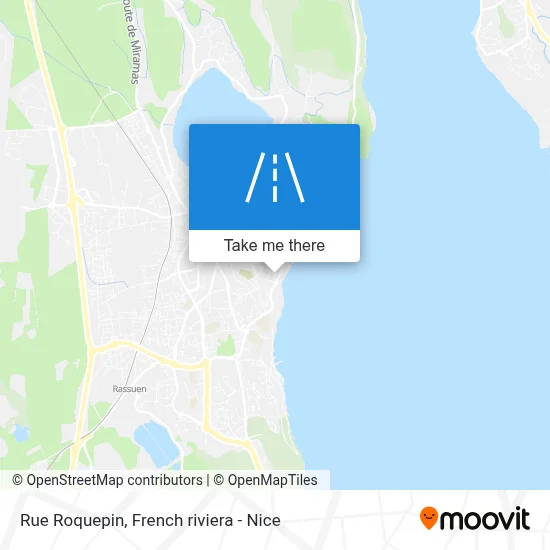Rue Roquepin map