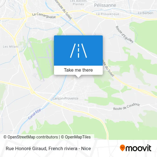 Rue Honoré Giraud map