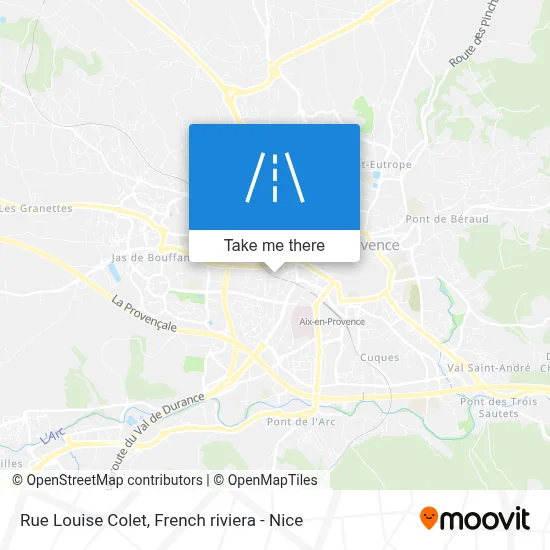 Rue Louise Colet map