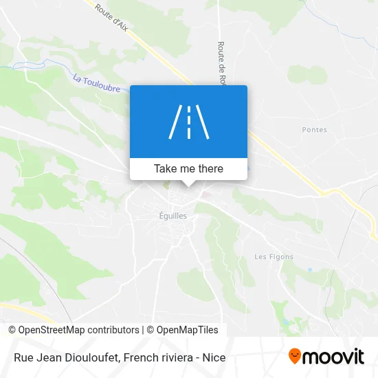 Rue Jean Diouloufet map
