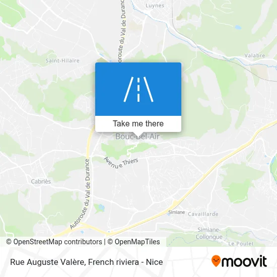 Rue Auguste Valère map
