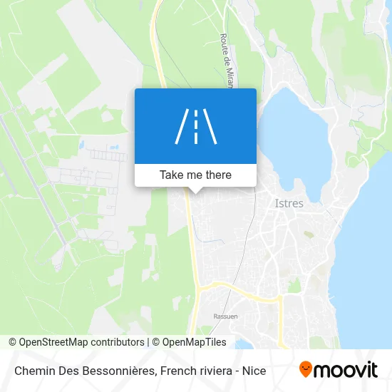 Chemin Des Bessonnières map