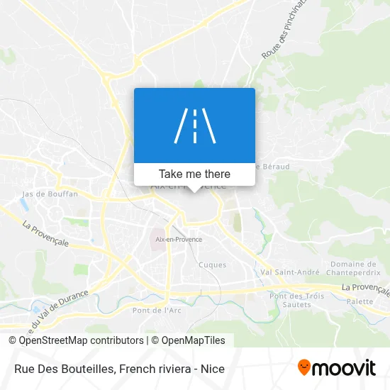 Rue Des Bouteilles map