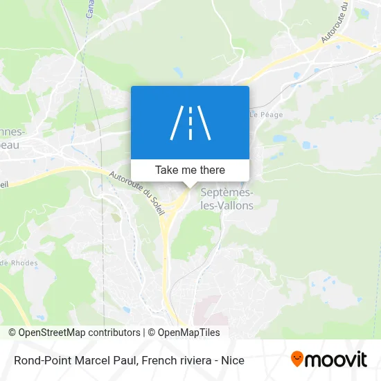 Rond-Point Marcel Paul map