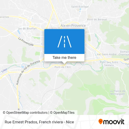 Rue Ernest Prados map