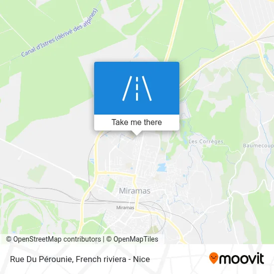 Rue Du Pérounie map
