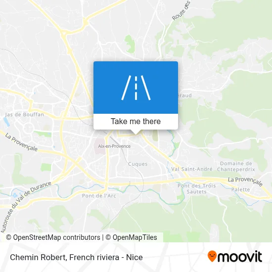 Chemin Robert map