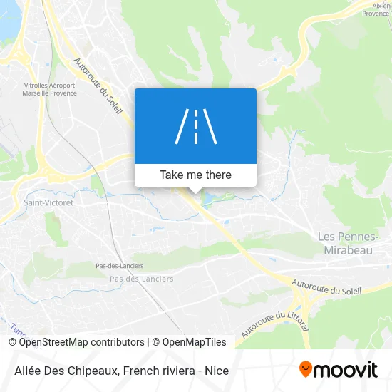Allée Des Chipeaux map