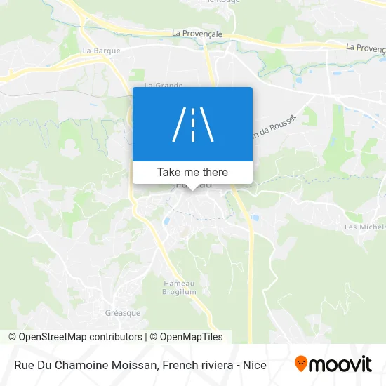 Rue Du Chamoine Moissan map