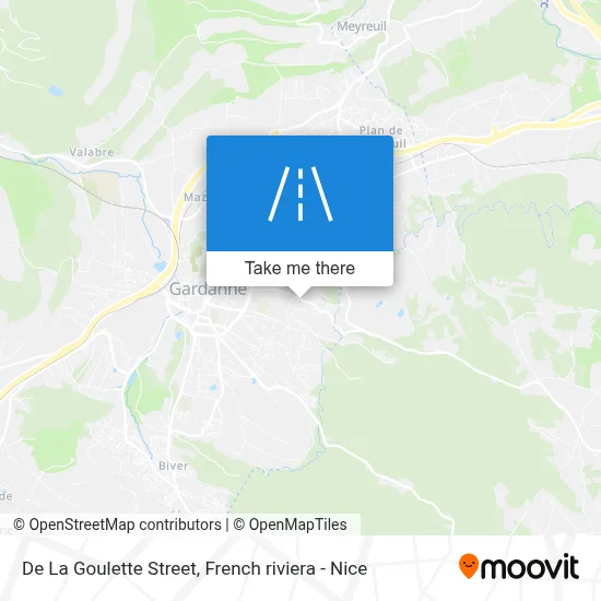 Rue De La Goulette map
