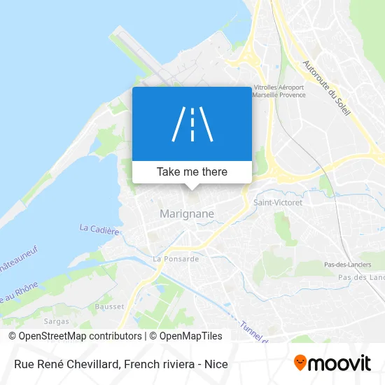 Rue René Chevillard map