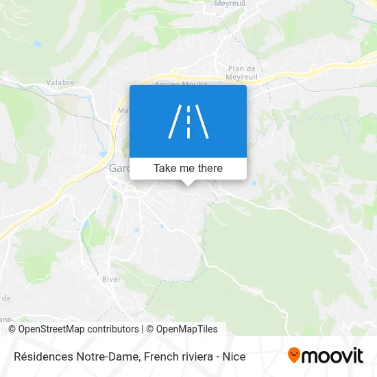 Résidences Notre-Dame map