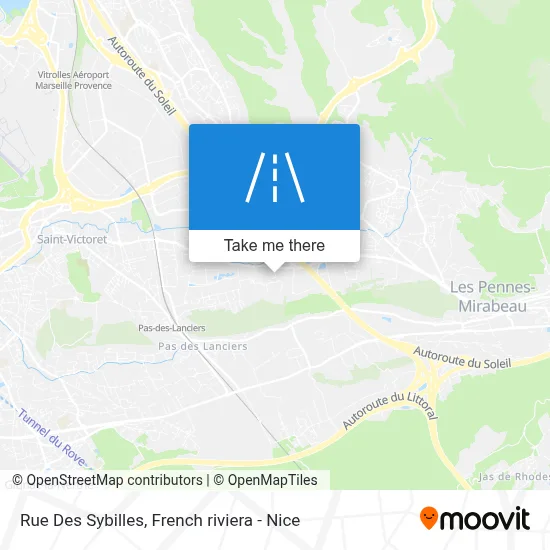 Rue Des Sybilles map