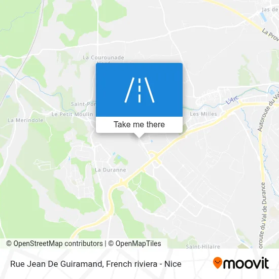 Rue Jean De Guiramand map
