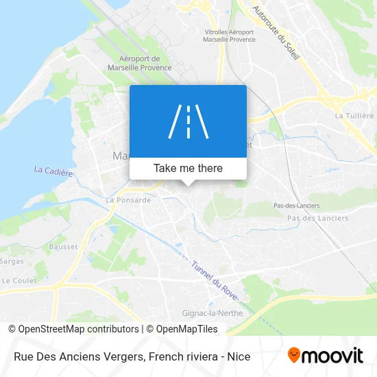 Rue Des Anciens Vergers map
