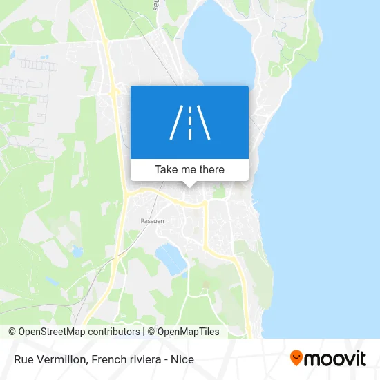 Mapa Rue Vermillon