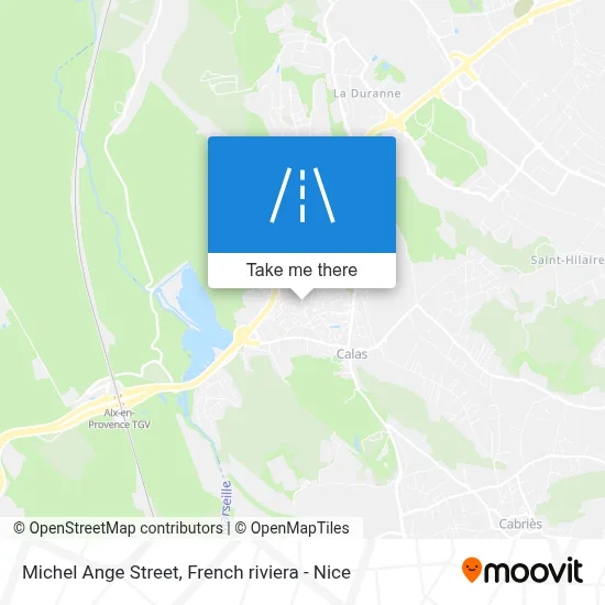 Rue Michel Ange map