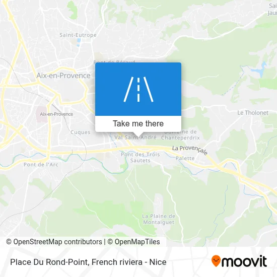 Place Du Rond-Point map