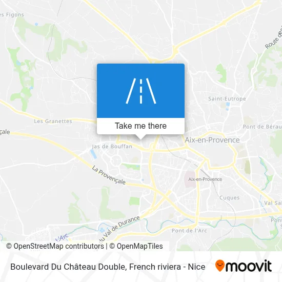Boulevard Du Château Double map