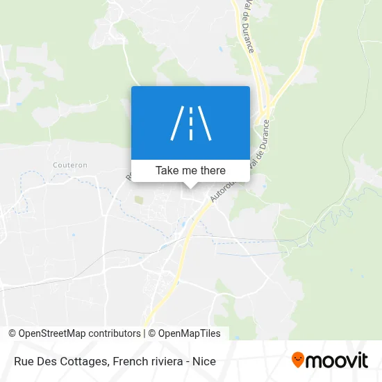 Rue Des Cottages map