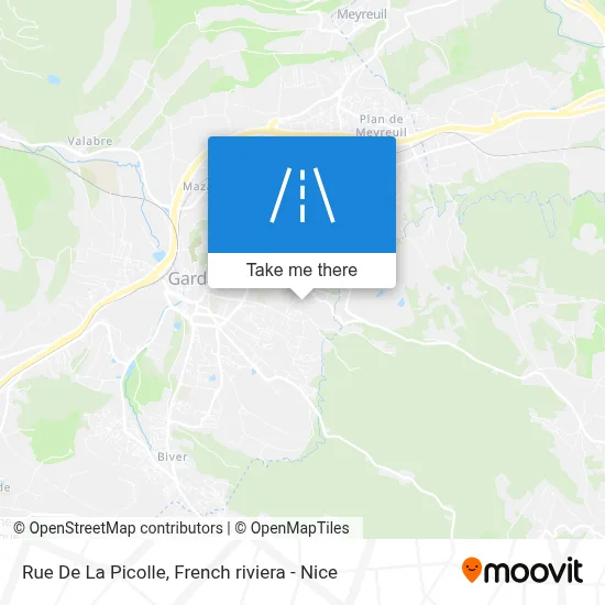 Rue De La Picolle map