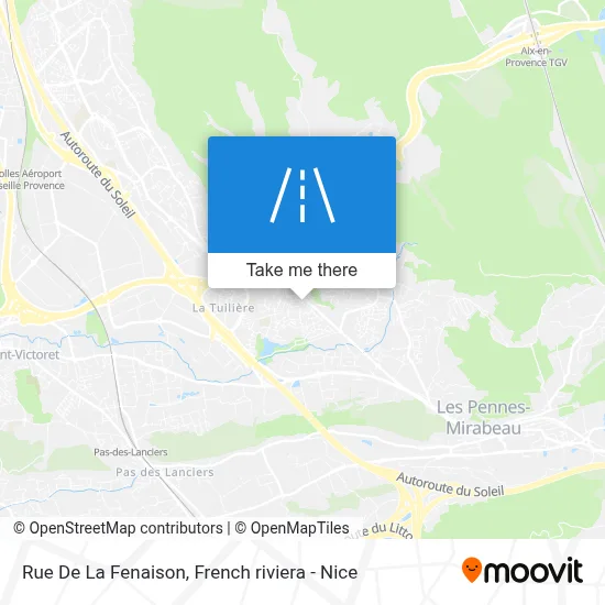 Rue De La Fenaison map
