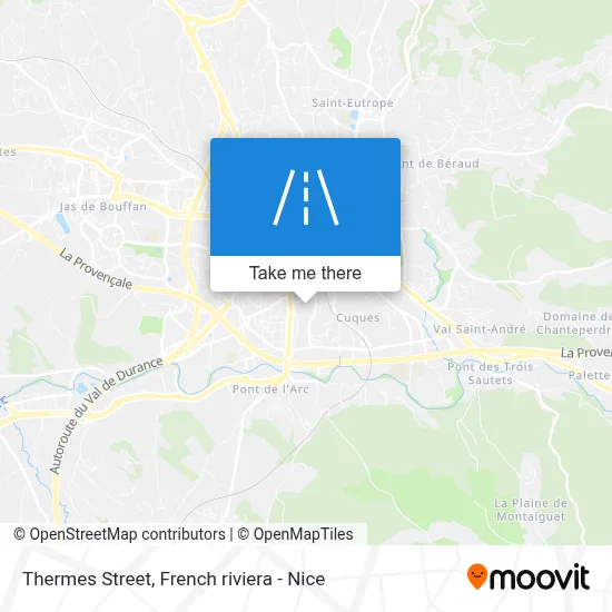 Rue Des Thermes map