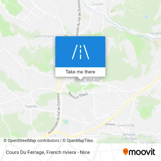 Cours Du Ferrage map