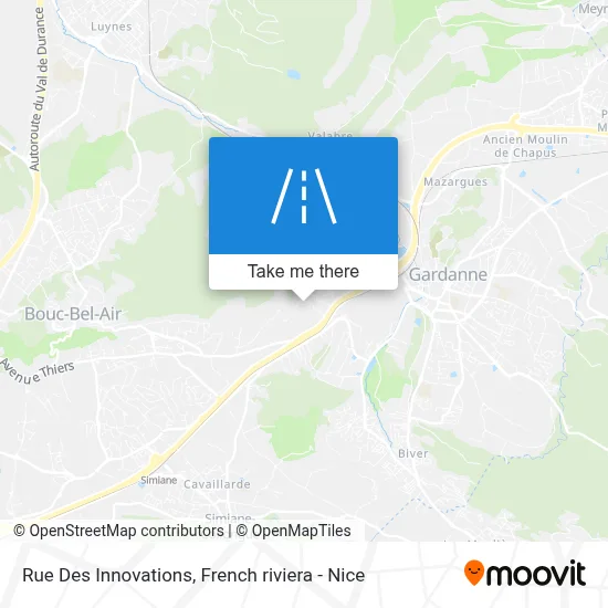 Rue Des Innovations map