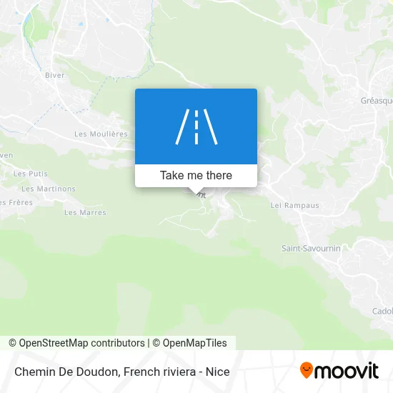 Chemin De Doudon map