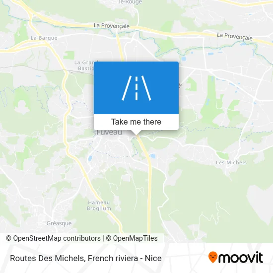 Routes Des Michels map